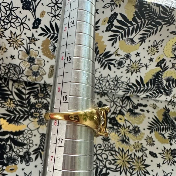 Vintage Alexandrite cocktail ring - Picture 10 of 11